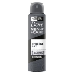 deodorant men invisible dry sprej, dove, 150 ml