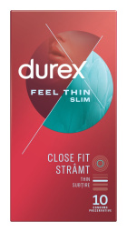 kondomi feel thin slim fit, durex, 10 kosov