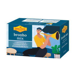 zeliščni čaj bronho mix, 1001 cvet, 20/1, 24g