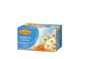 čaj kamilica z medom