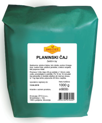zeliščni čaj, planinski, 1001 cvet, 1 kg
