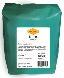 sadni čaj, šipek, 1001 cvet, 1 kg