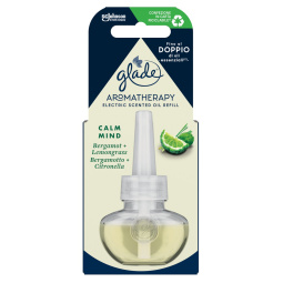 električni osvežilec, bergamo & limeta, glade, polnilo, 20 ml