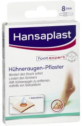 obliži za kurja očesa hansaplast, 8/1