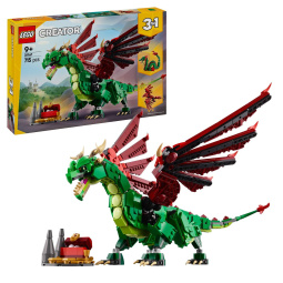 kocke, srednjeveški zmaj, lego kreator