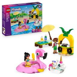 kocke lego friends, zabava na bazenu
