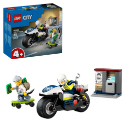 kocke lego city, pregon s policijskim motorjem