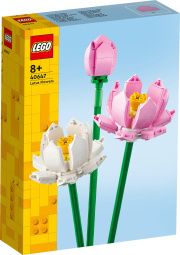 kocke, lotosi, 40647, lego lel flowers