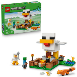 kocke, piščančja farma, lego minecraft
