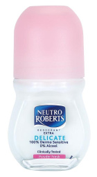 deodorant powder fresh roll on, neutro roberts, 50 ml