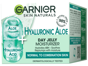 nega za obraz aloe gel, garnier, 50 ml