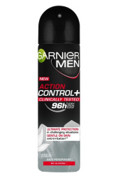 deodorant mineral action control + sprej, moški, garnier, 150 ml