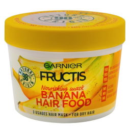 nega za lase fructis hairfood banana, garnier, 390 ml