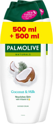 gel za prhanje naturals, coco, palmolive, 2 x 500 ml