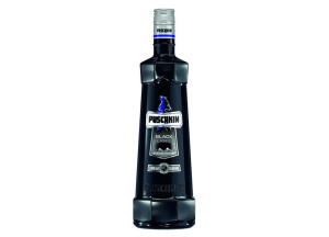 vodka, black sun, puschkin, 14,5 % alkohola, 1 l