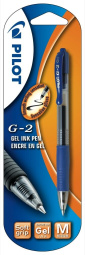 kemični svinčnik, roler gel ind medium, modra, pilot