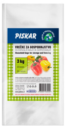vrečke za shranjevanje, piskar, 3 kg, 25/1