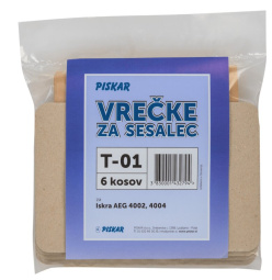 vrečke za sesalnik t01, piskar, 6/1
