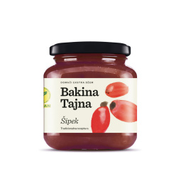 extra šipkov džem, bakina tajna, 375 g