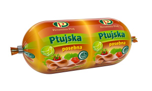 ptujska posebna salama, perutnina ptuj, pakirano, 800 g