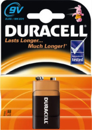 baterija 9v duracell