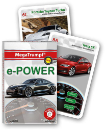 igralne karte, e-power avtomobili