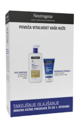 darilna garnitura, body & hand lotion, neutrogena