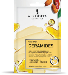 maska za obraz why, ceramides, afrodia, 2 x 6 ml