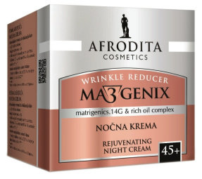 nočna krema za obraz ma3genix, afrodita, 50 ml