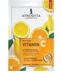 maska za obraz why, vitamin c, afrodia, 2 x 6 ml