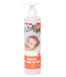 šampon za lase in telo, to.to, 250 ml