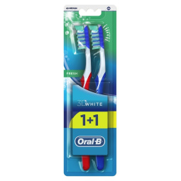 zobna ščetka 3d fresh, 1 + 1 gratis, oral-b