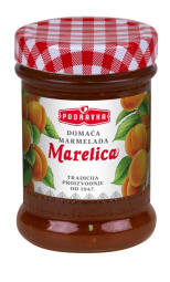 domača marelična marmelada, podravka, 360 g