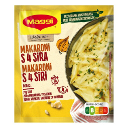 mešanica za makarone s 4 siri