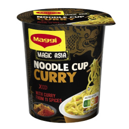 instant rezanci v lončku, curry, maggi, 63 g
