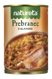 prebranec s slanino