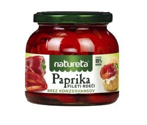 fileti paprike, natureta, 530g
