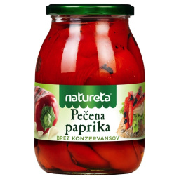 fileti pečene paprike, natureta, 990 g