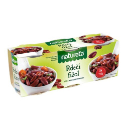 rdeči fižol, natureta, 3x190g