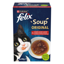 hrana za mačke soup farm, felix, 6 x 48 g