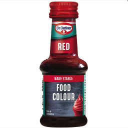tekoča barva za jedila, rdeča, dr. oetker, 30 ml