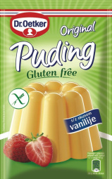 puding z okusom vanilije brez glutena
