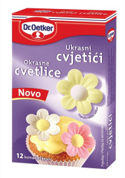 okrasne cvetlice, dr. oetker, 12 kosov