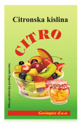 citronska kislina, citro, 20 g