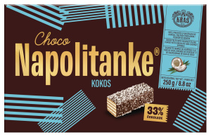 napolitanke čokolada kokos