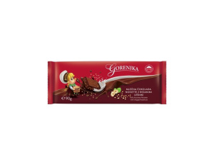 mlečna čokolada noisette, gorenjka, 90 g