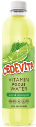 voda z okusom, limona in limonska trava, cedevita, 0,5 l