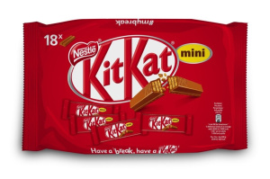 vafelj oblit s čokolado