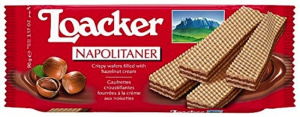 lešnikove napolitanke, loacker, 90 g