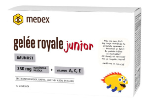 fiole gelee royale junior, medex, 10 x 9 ml